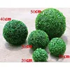 Artificial boxwood ball/trees landscaping artificial grass for Green grass garden ornaments