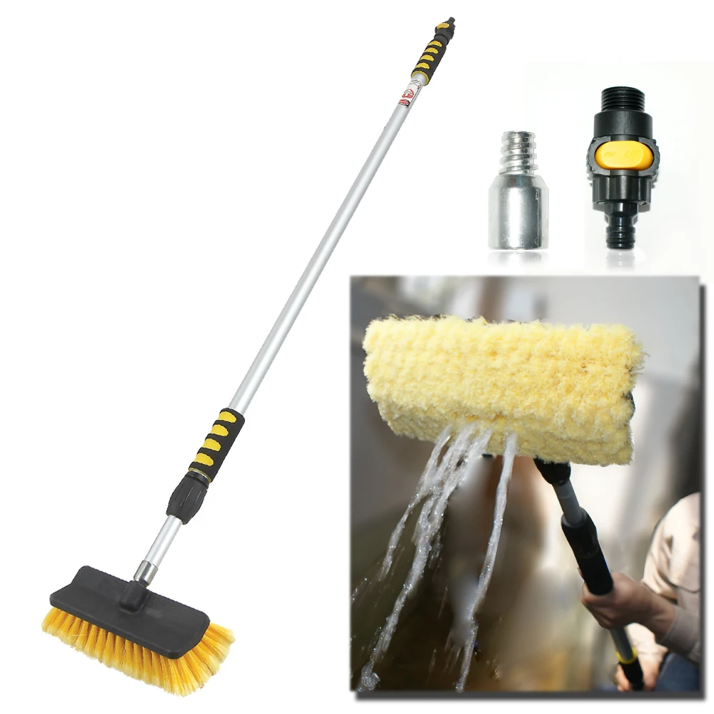 Wash Brush With Adjustable Handle Buy Brush Car,Car Water Brush,Brush For Car Product on