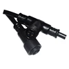 plastic cable t connector 2pin quick- connect t type connector