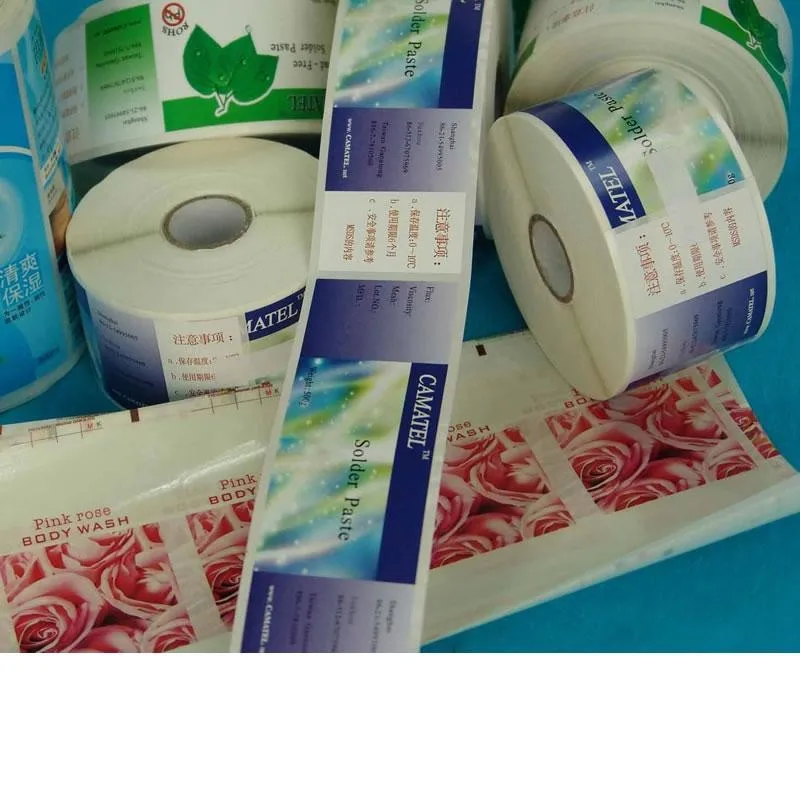 specification label sticker