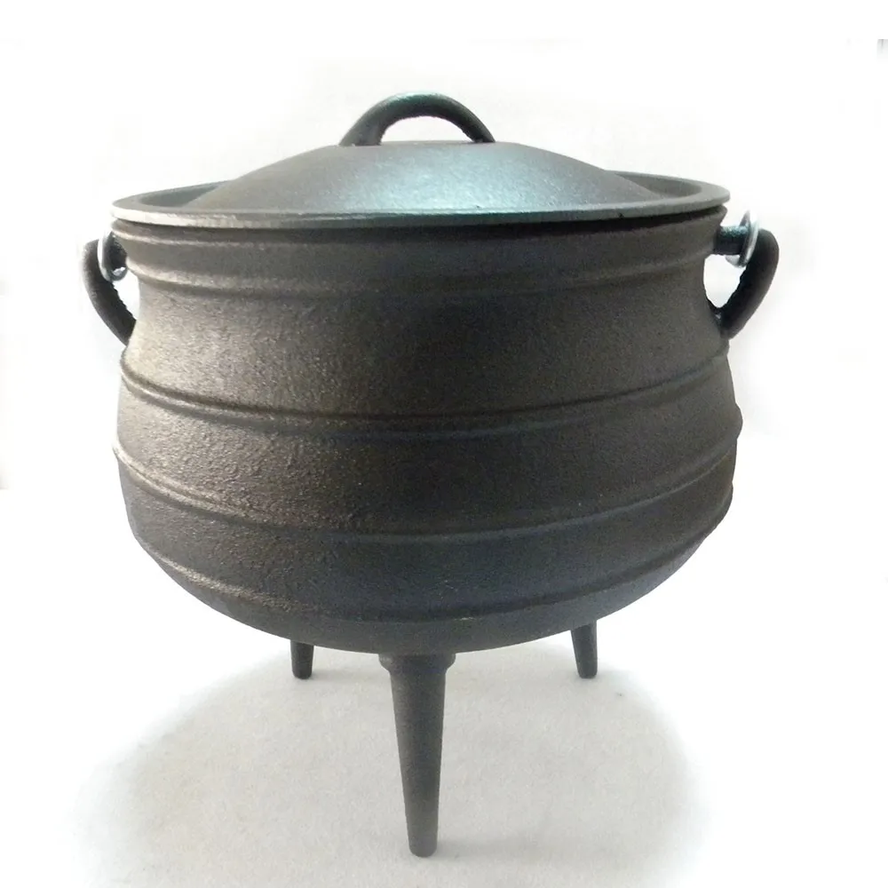 14l Cauldron South Africa Cast Iron Potjie For Ourdoor Camp - Buy 14l ...