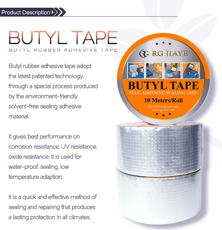 UV resistance window-specialized Waterproof 3m Butyl Rubber Tape