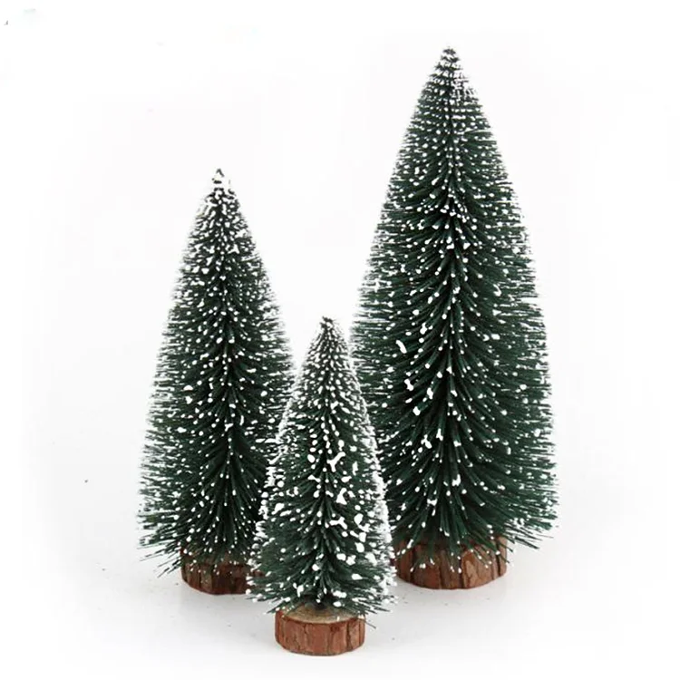 Artificial Cheap price mini christmas tree with snow effect for sale