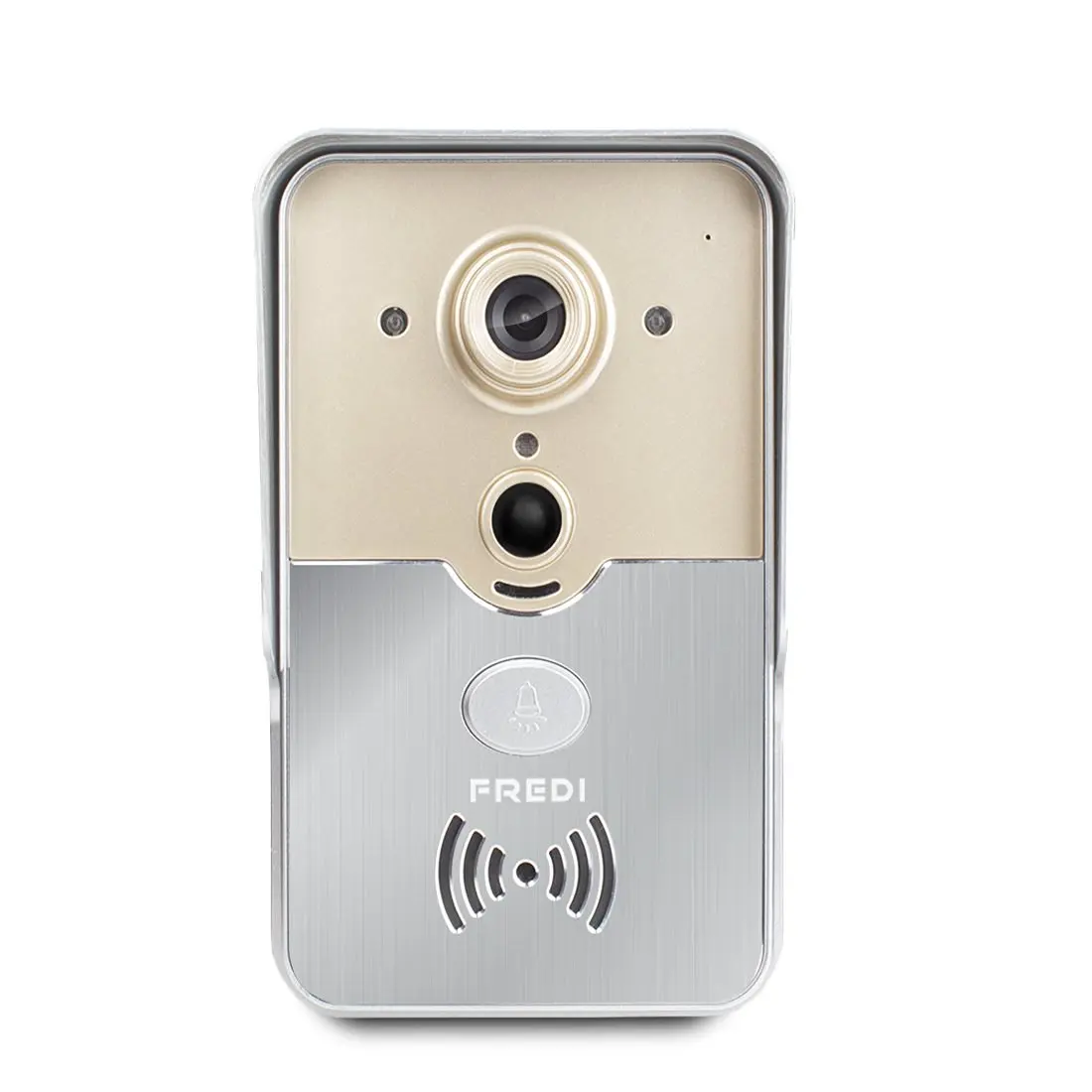 FREDI Smart Home WiFi Remote Video Door Phone Intercom Doorbell Camera HD 720P Support P2P Alarm IR Night Vision Supports iOS//Android System