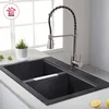 Elaborate black onyx granite kitchen countertop in Foshan