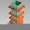 2017 New Design modular concrete column forming manufacturer formwork hot 2016 columns
