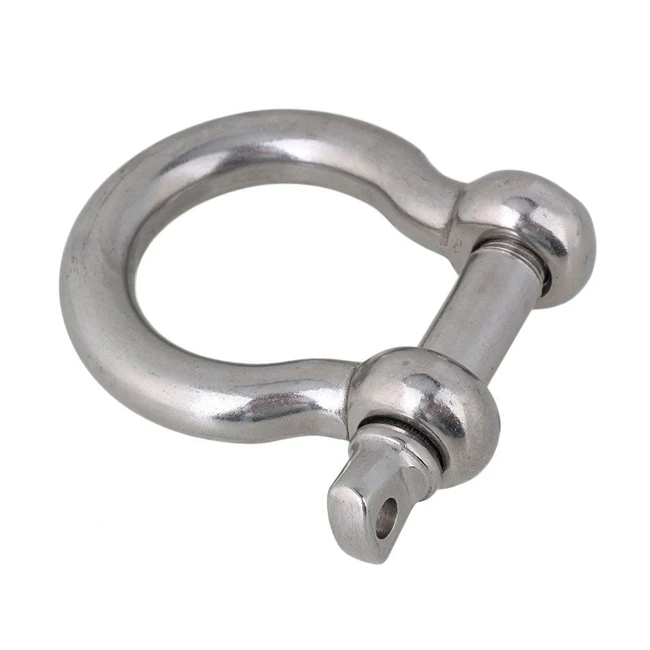 Mousqueton Pivotant Acier Inox 316 - 87mm - Marine, Voile, Bâches