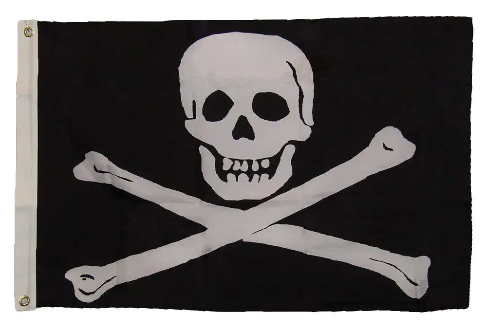 Home & Garden Garden Ornaments Flags 2x3 Jolly Roger Pirate No Patch ...