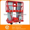 Dual mast aluminum telescopic stair lift china