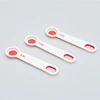 custom small disposable plastic ice cream spoon mini measuring spoon