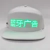 Custom Embroidery Sport Cap, App Edit Support Screen Led Message Hat, Baseball Led Cap Light With Logo