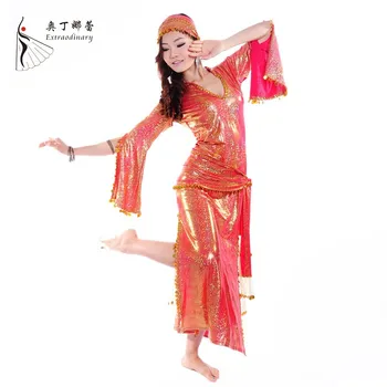 Gros Robe Baladi Buy Vêtements Gros robe En Danse Galabeya De costumes Ventre Ventre Du FKTJ31cl