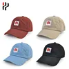 high quality custom embroidered logo gift present sandwich cotton sports baseball caps hats