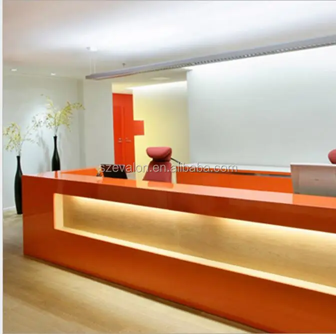 Reception Desk Modern Marble L Shaped Reception Desk Solid Surface