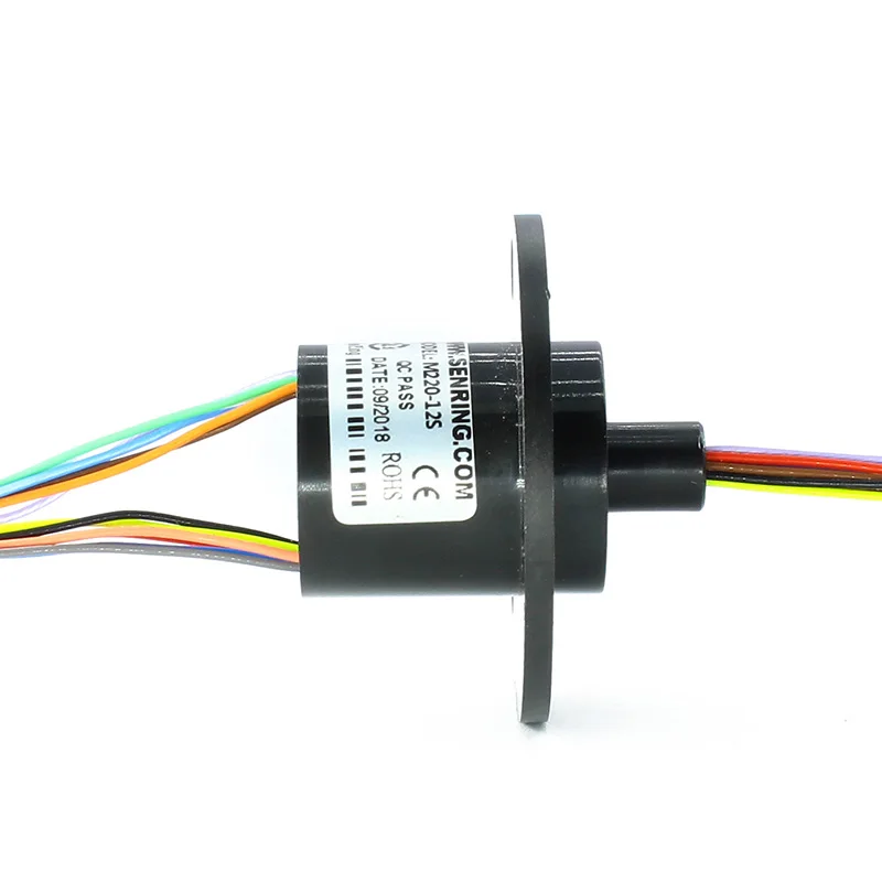Details about / 22mm 300Rpm Capsule Electric Slip Ring robotics 10 Circuits Wires 2A AC 240V