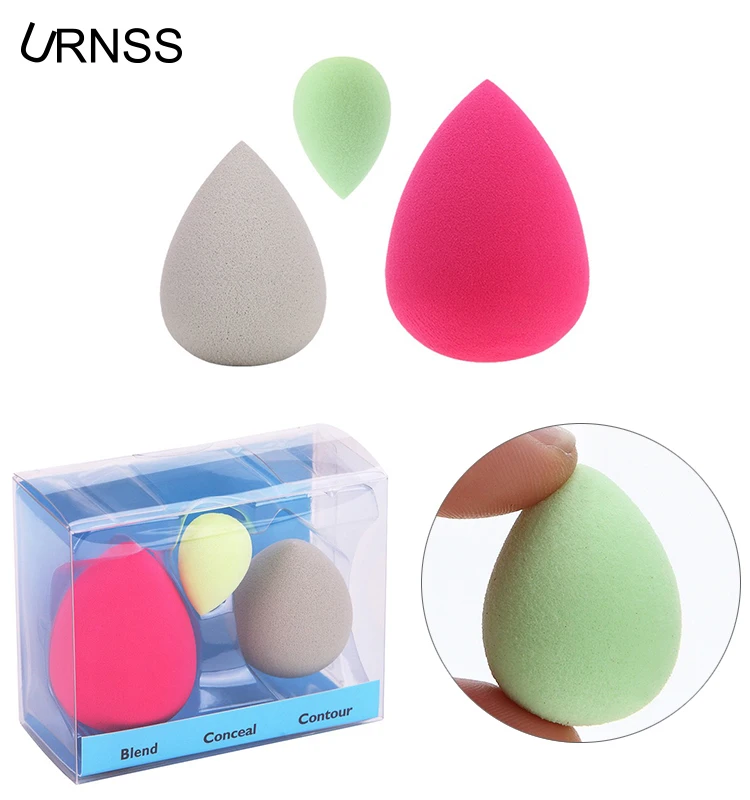 Wholesale 3pcs Waterdrop Shape Super Soft Makeup Sponge Buy Makeup Sponge,Wholesale Makeup
