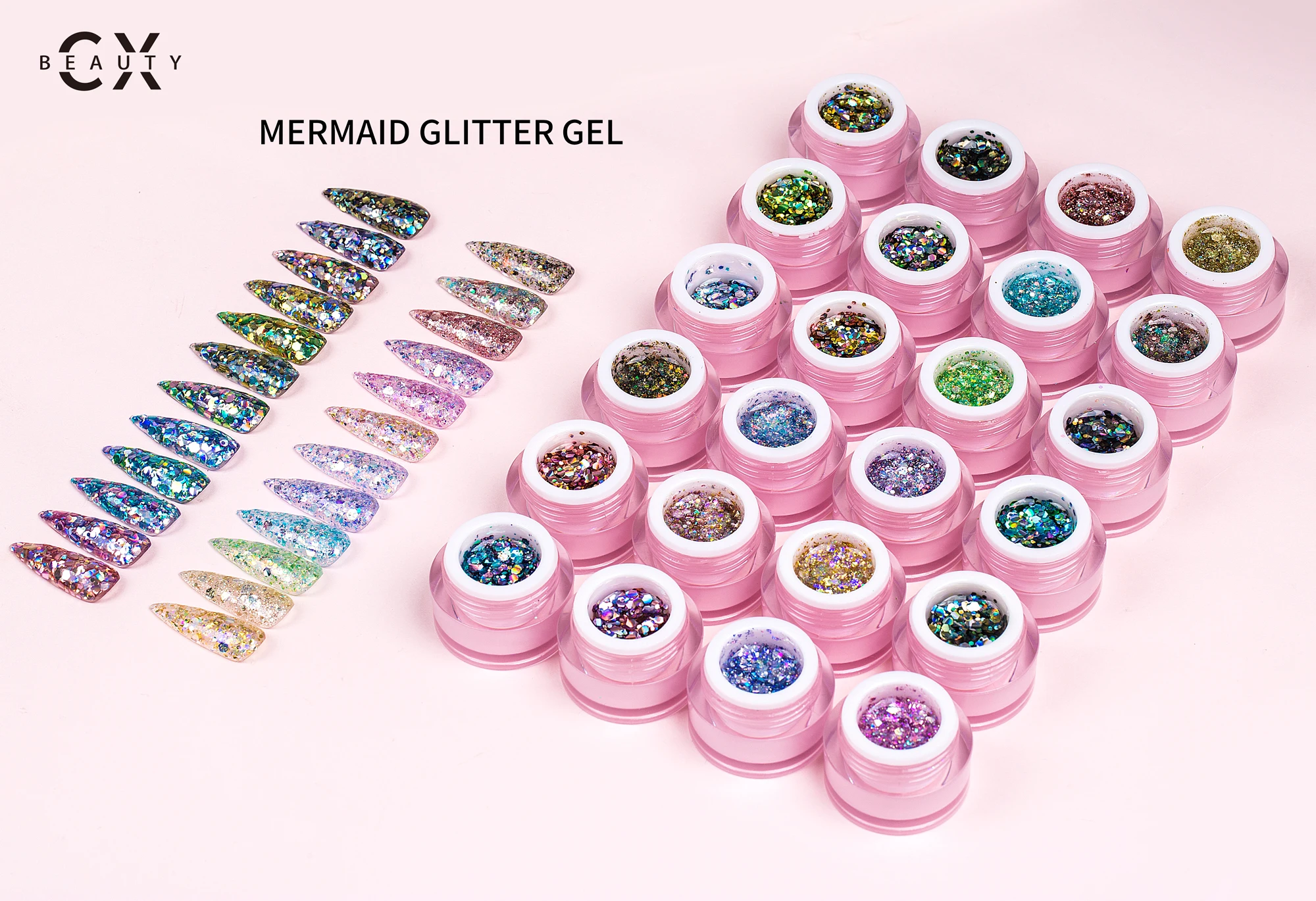 CX mermaid glitter gel (5)
