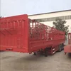 Sinotruk 3 Axles stake semi trailer big cargo box for transport