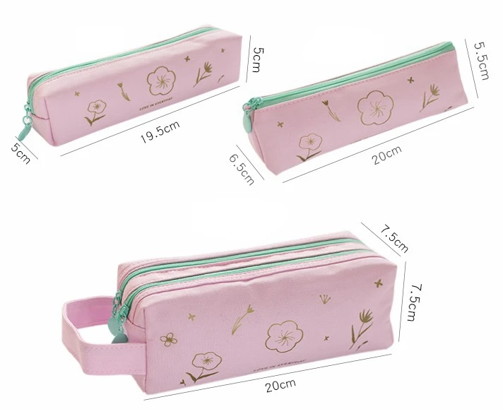 More styles large-capacity pencil case simple ins creative pencil bag stationery pencil case