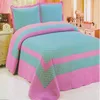 2016 Fancy patchwork elegant Pattern print bedding set quilts