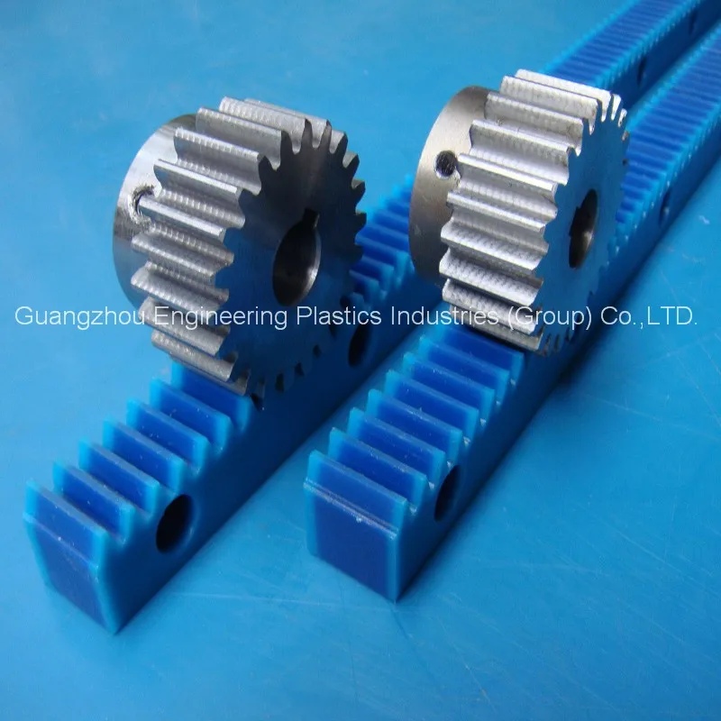 Manufacture Best Quality White Rack Gears Pa6 Nylon6 Plastic Gear Rack