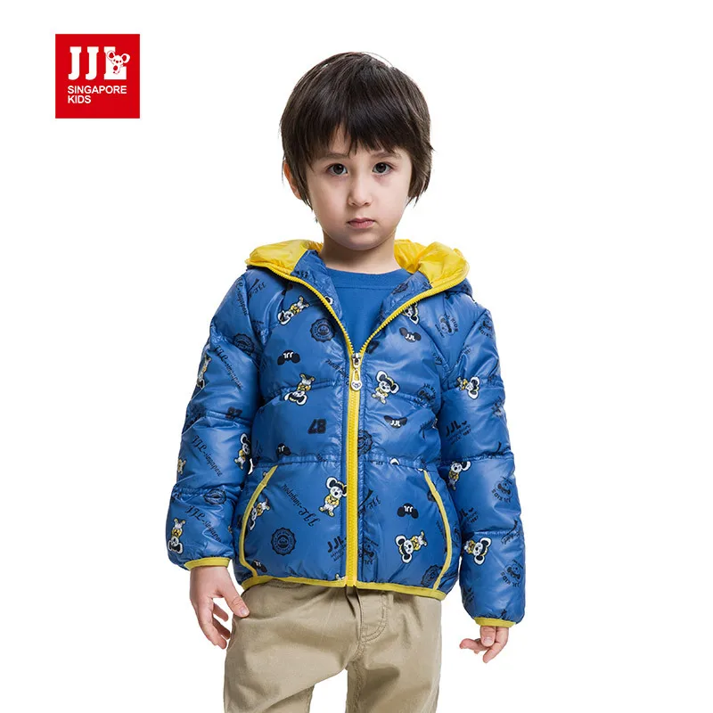 2015 new arrival winter jacket for boys detail hooded coat high dust inside keep warm windproof