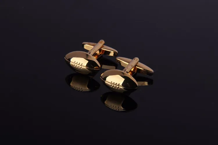 rugby cufflinks engraved