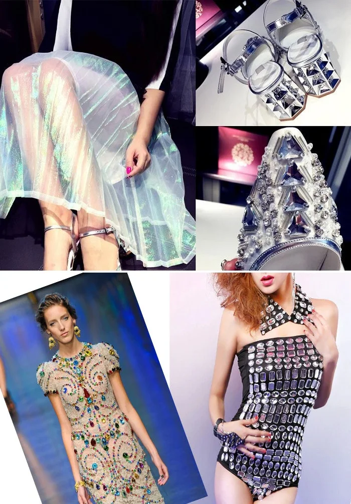 OLeeya Hot Sale 13*17mm Resin Crystal AB Cosmic Stones Flat Back Sew on Rhinestones for Garment