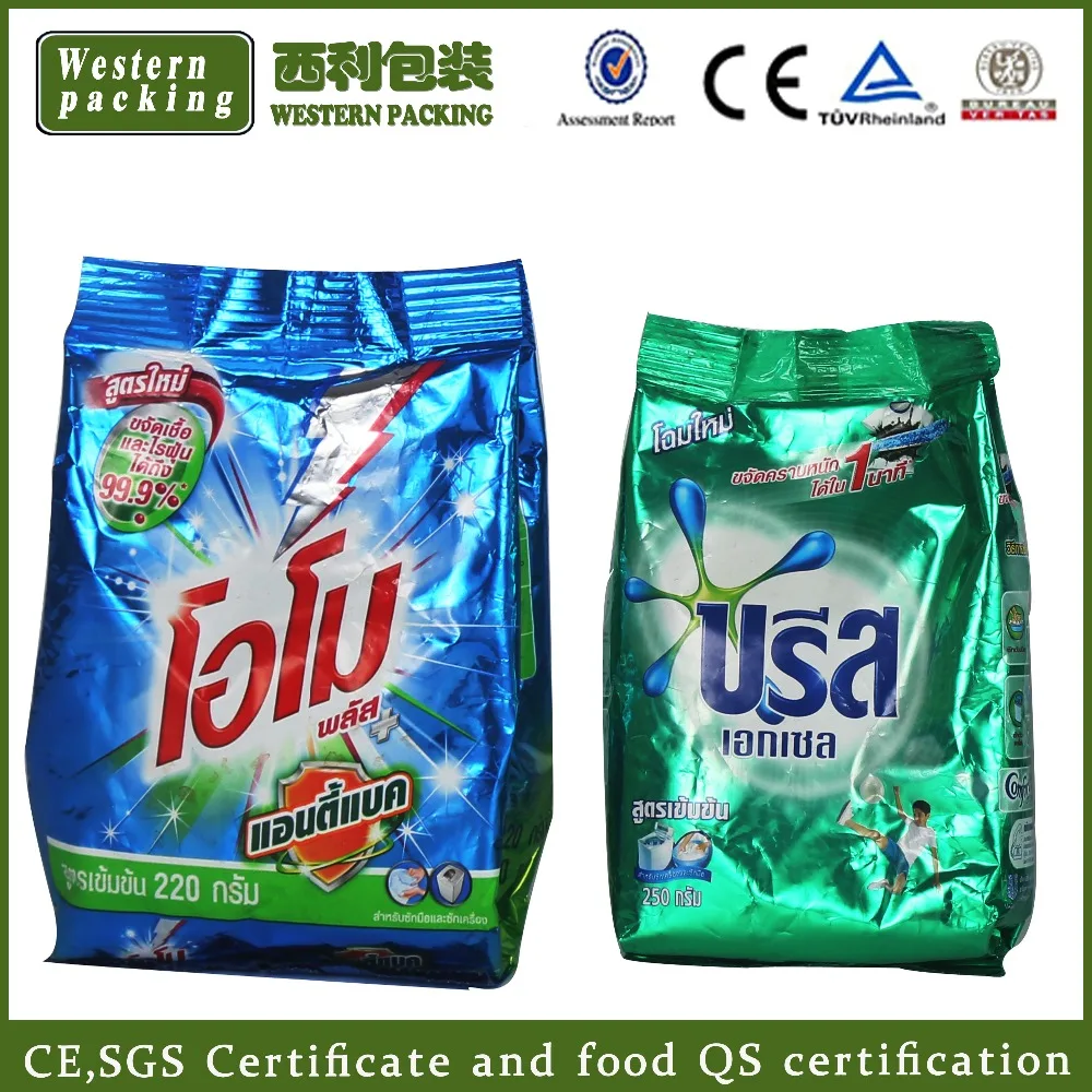 Printed Washing Powder Packaging Bag/laundry Detergent Packaging