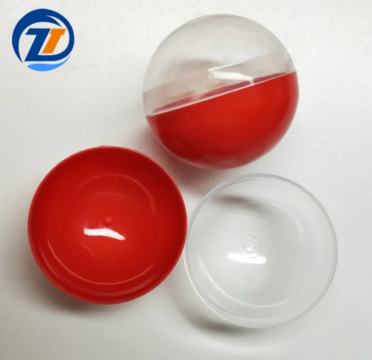 50mm 60mm 70mm 80mm Plastic Balls Empty Capsules For Toy Vending