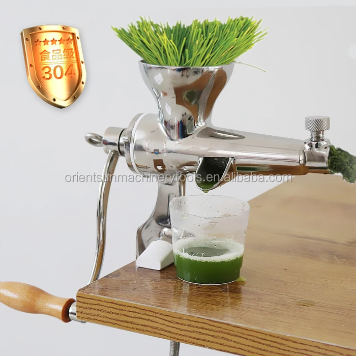 Top Sale Stainless Steel Commercial Cold Press Juicer Buy Wheatgrass