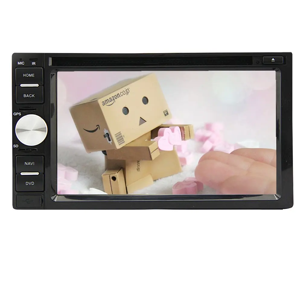 6.2'' double din Car Dvd Player HD Digital TouchScreen Car Mp3 Mp4 GPS Navigation CD DVD DVD CD Player In Touch Screen dash Bluetooth Car Stereo AM FM RDS Radio Video player+USB AM FM SD