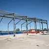 China steel warehouse with sandwich walls design