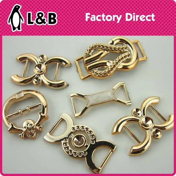 Fashion Lady Shoe Decorative Small Plastic Buckles For Women Shoe,Women