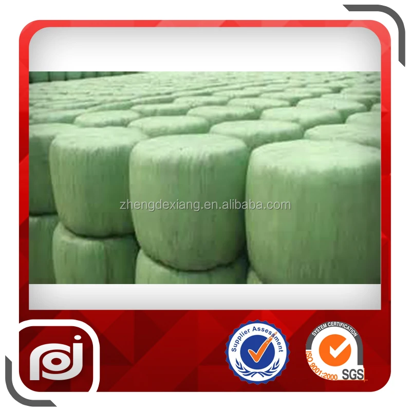 
plastic roll agriculture hay bale wrap silage wrap film 