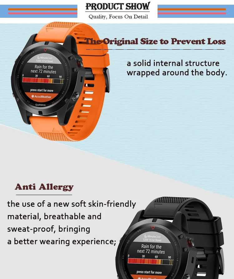 fenix 3 hr band replacement