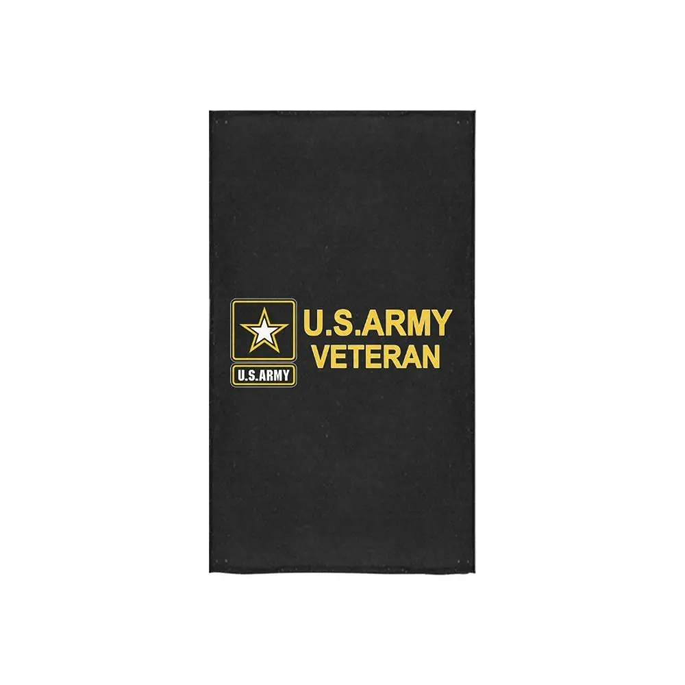 Christmas/Thanksgiving Gifts US Army Veteran Military Thin Soft Towel 16"x28"(One-sided Printing)