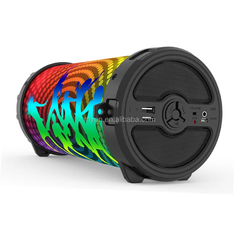 Outdoor Portable Boombox Wireless Bazooka Speaker With Rechargeable Battery Wireless Bluetooth Karaoke Speakers For Computer - ANKUX Tech Co., Ltd