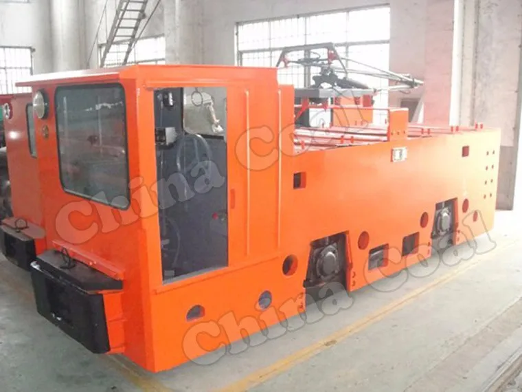 14T Trolley Overhead Line Electric Mining Locomotive 3-6