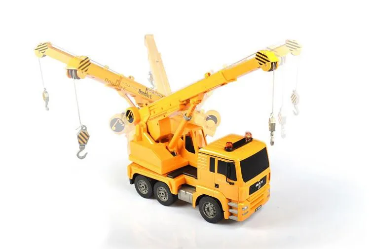 1/20 Simulation Lifting Hoist,27mhz 10ch R/c Toy Truck Crane Machine