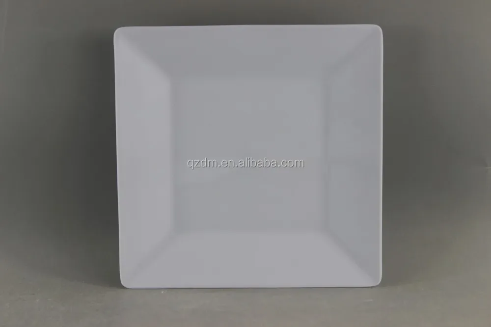 Square Shape Melamine Dinner Plate For Sale