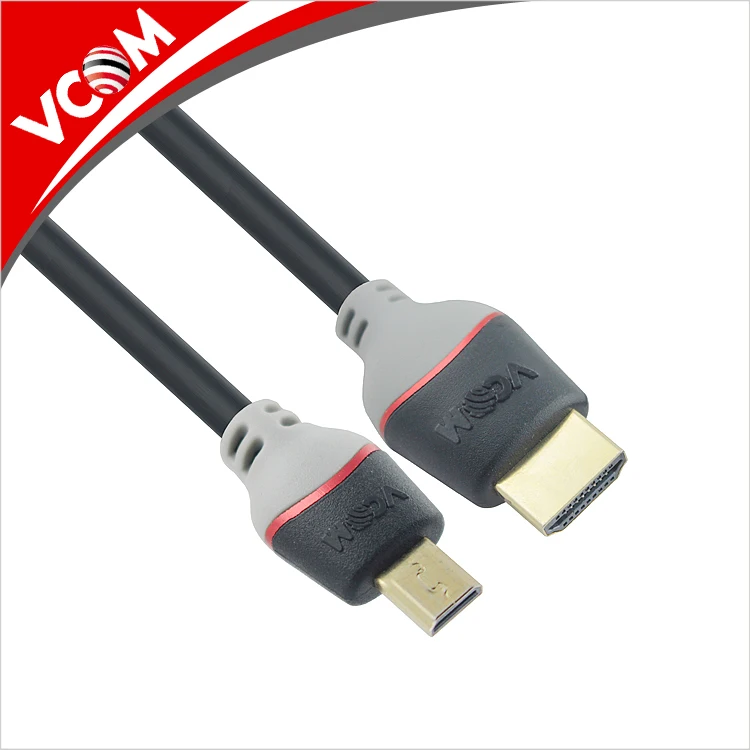 Black High Speed 4k*2k Resolution 19M Micro HDMI to HDMI Cable for Cameras - ANKUX.COM