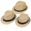 Promotion Cheap Fashion Straw Fedora Hat With Stock