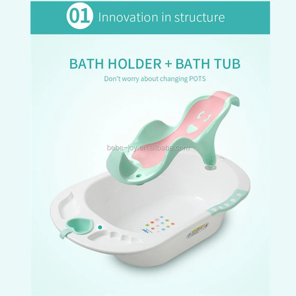 Newborn Anti-slip Sponge Pad Baby Bath Tub Bathing Pad Infant Shower BaRSFD 