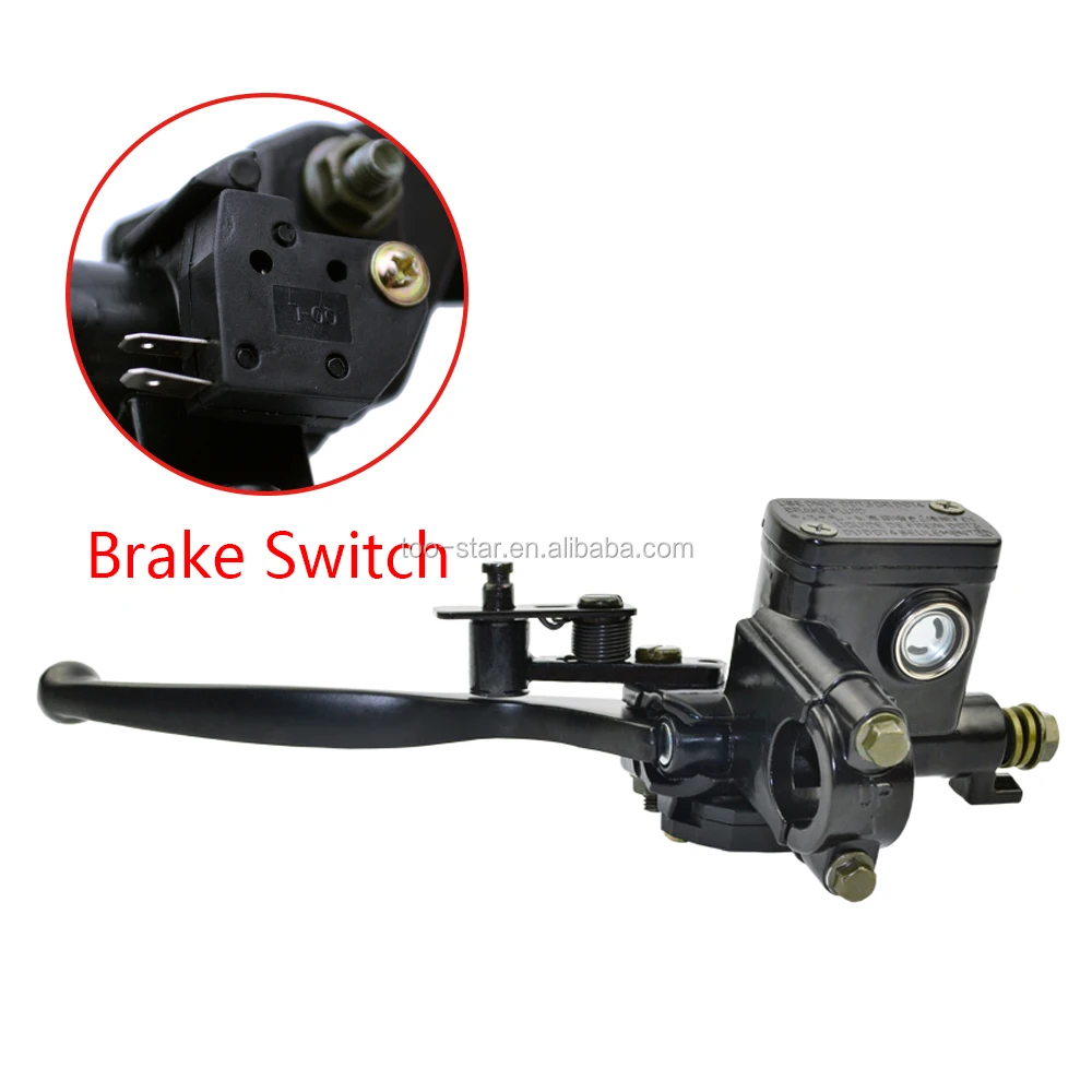 ATV Hydraulic Brake Master Cylinder Left Lever 50cc 70cc 90cc 110cc 125cc Quad