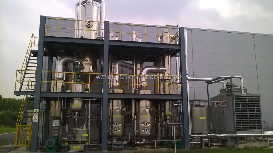 High Quality Multiple Effect Falling Film Waste Water Evaporator