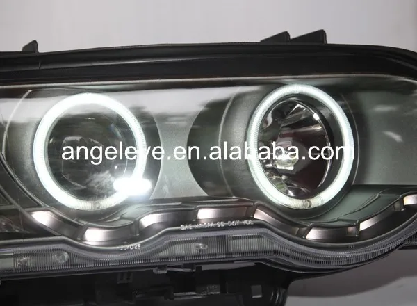 1998-2003 Year For Bmw X5 E53 Led Head Lights Led Angel Eyes Lf ...