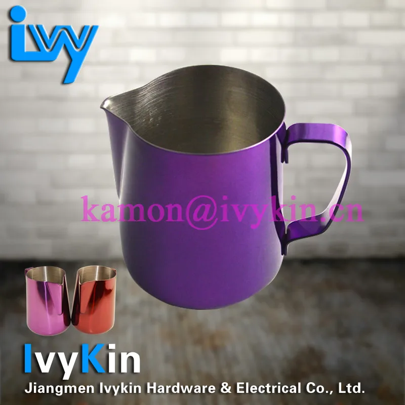 Premium Different Color Printing Metal Stainless Steel Painted Milk Jug