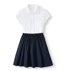 Wholesale school uniform design for girls Primary School & Middle School high quality with cheap factory price oem custom Wholesale school uniform design for girls Primary School & Middle School high quality with cheap factory price oem custom