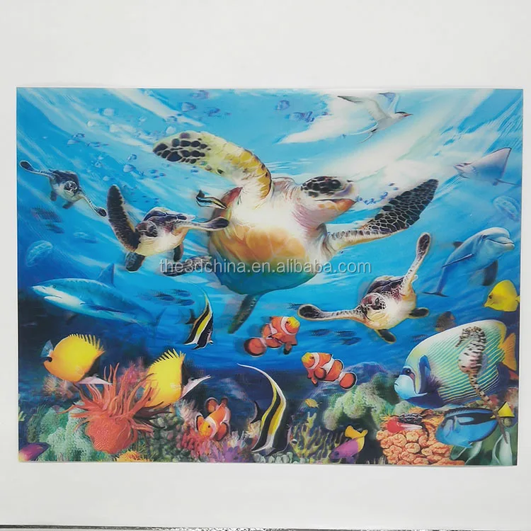 Dekoratif Custom Pemandangan Indah Dunia Bawah Laut Dinding Lukisan Flip Gambar Wall Deco Poster 3d Dinding Gambar Buy 3d Gambar 3d Gambar Pemandangan Yang Indah 3d Dinding Gambar Product On Alibaba Com